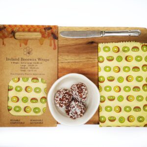 Kiwi Fruity Beeswax Wraps (4 Pack)