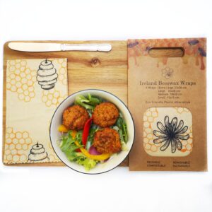Honey Beeswax Wraps (4 Pack)